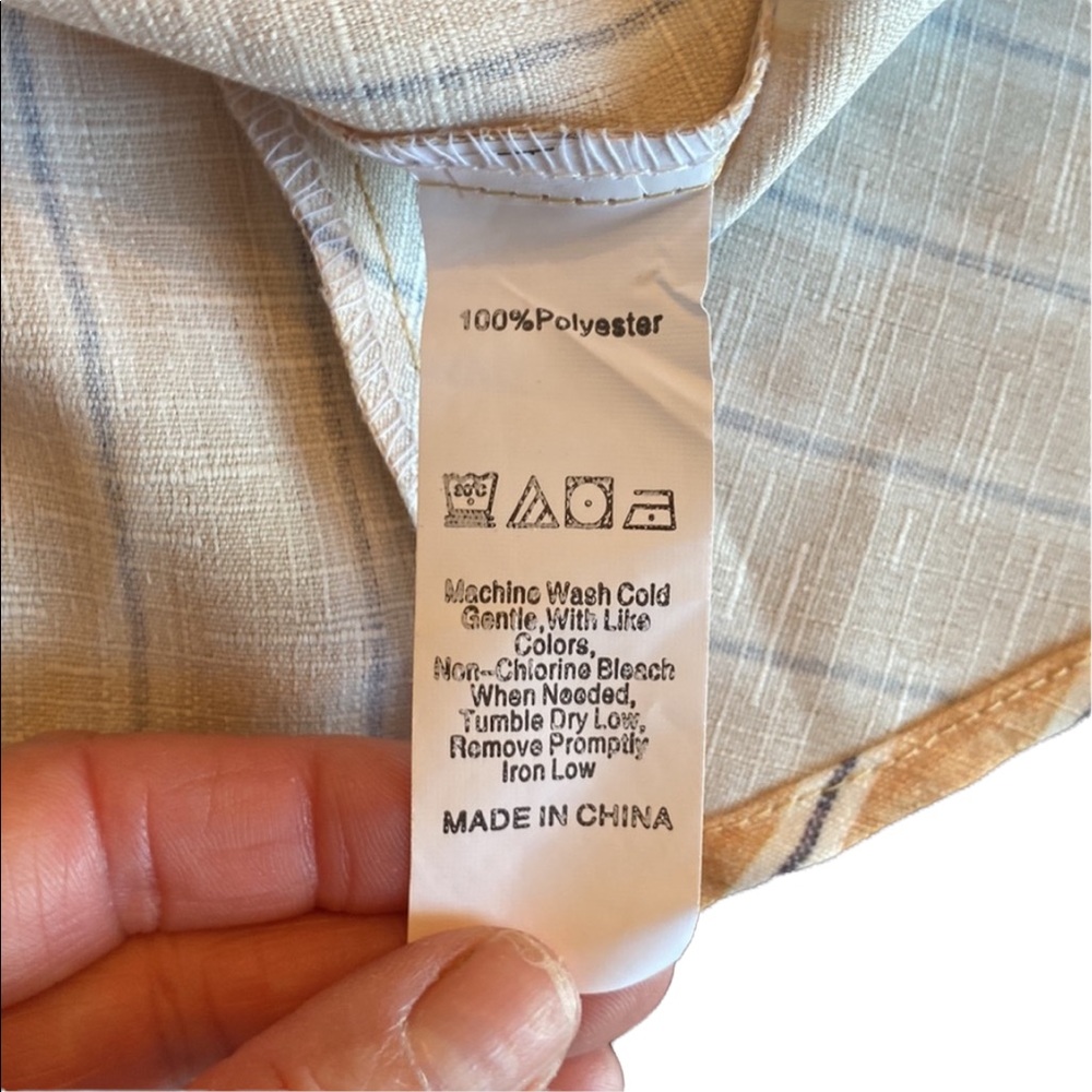 Pink Ripple Camel Striped Zip Back Dress - Picture 11 of 13